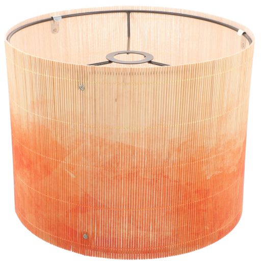 Bamboo Drum Lampshade for Pendant Light