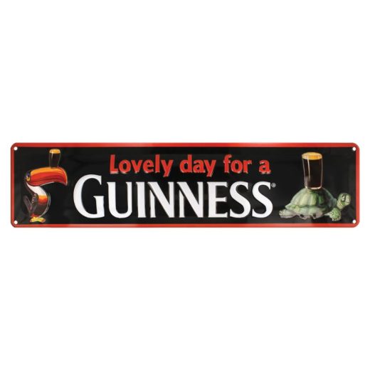 GUINNESS THE 1759 guinness toucan and tortoise Guinness Toucan and Tortoise Metal Sign