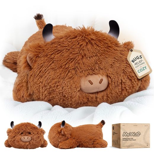 Highland Cow Plush Pillow