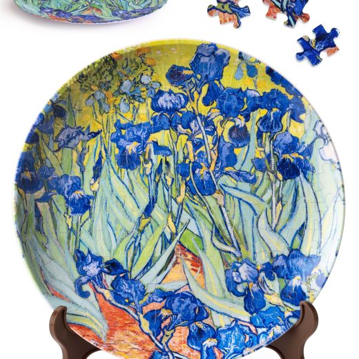 PieceRelax van gogh 3d jigsaw plate Van Gogh 3D Jigsaw Plate