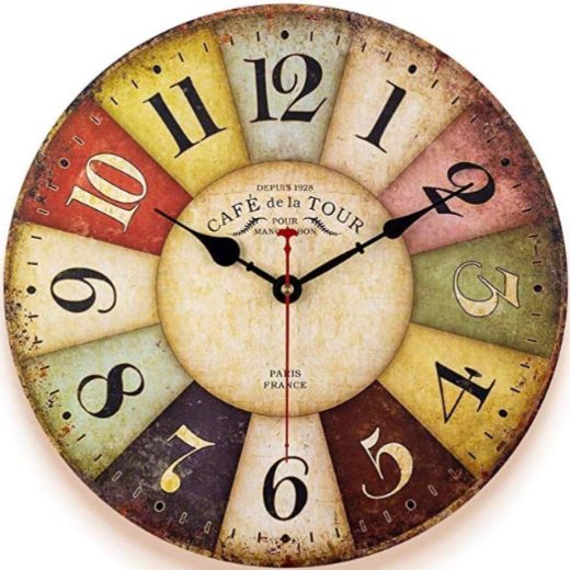 SKJIND farmhouse decorative wall clock Farmhouse Decorative Wall Clock