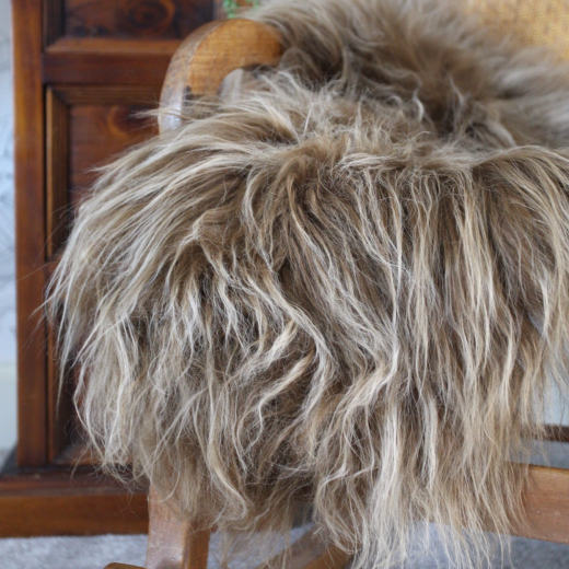 Icelandic Sheepskin Rug in Honey