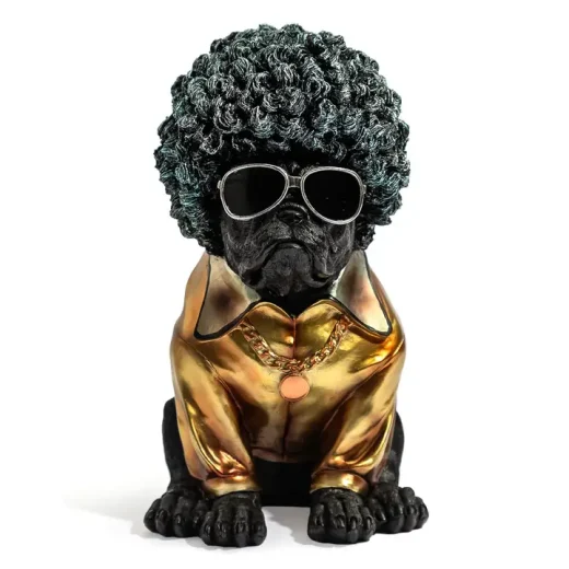 Pug Thug Dog Ornament