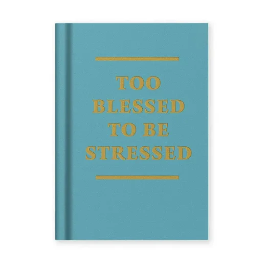 Ohh Deer too blessed a7 fabric hardback Too Blessed A7 Fabric Hardback Notebook