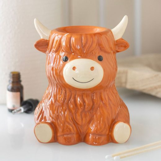 Something Different highland cow oil burner Highland Cow Oil Burner