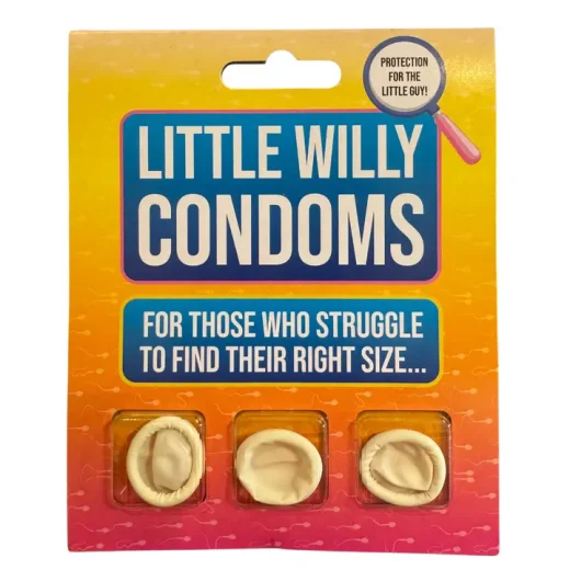 The Diabolical Gift People little willy condoms Little Willy Condoms Gag Gifts Joke Condoms Christmas